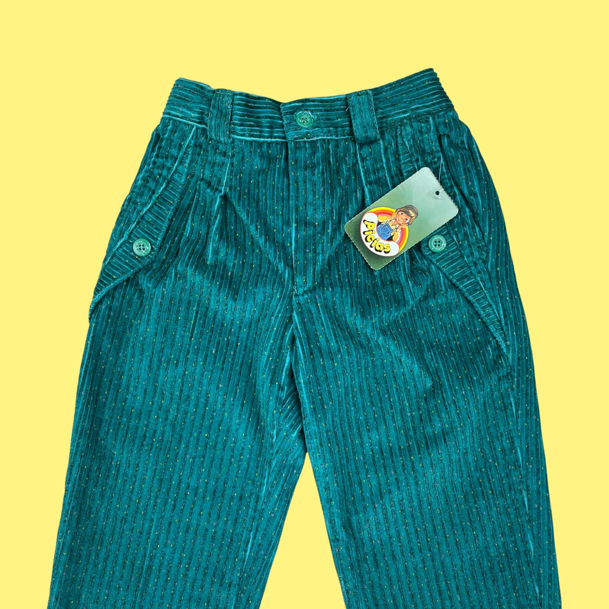 Pantalon velours vintage deadstock 7-8 ans