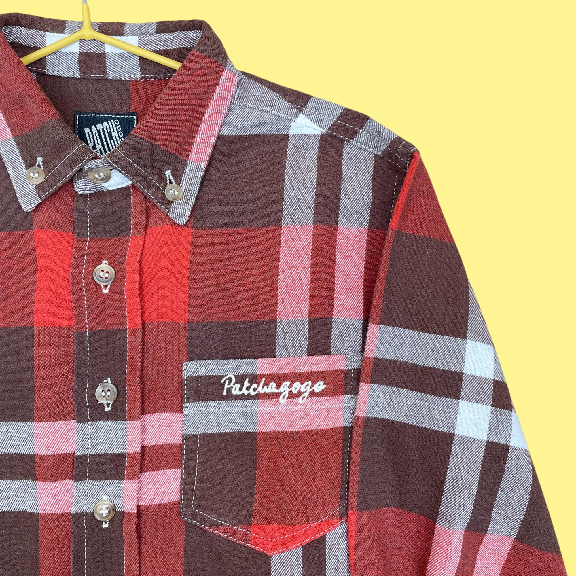 Chemise carreaux rouge 4 ans