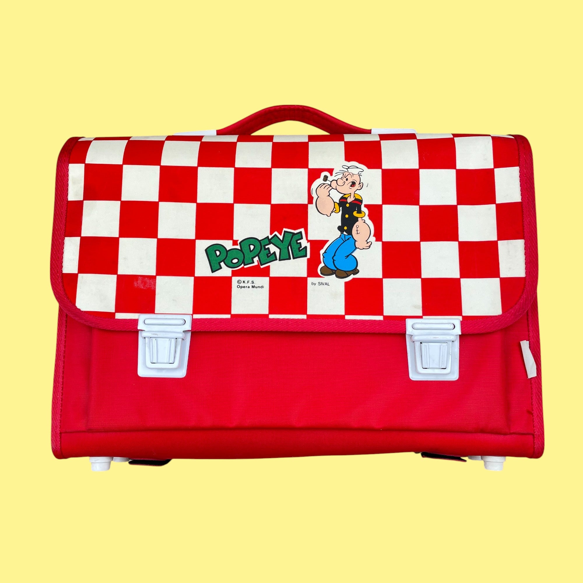 Cartable Popeye vintage