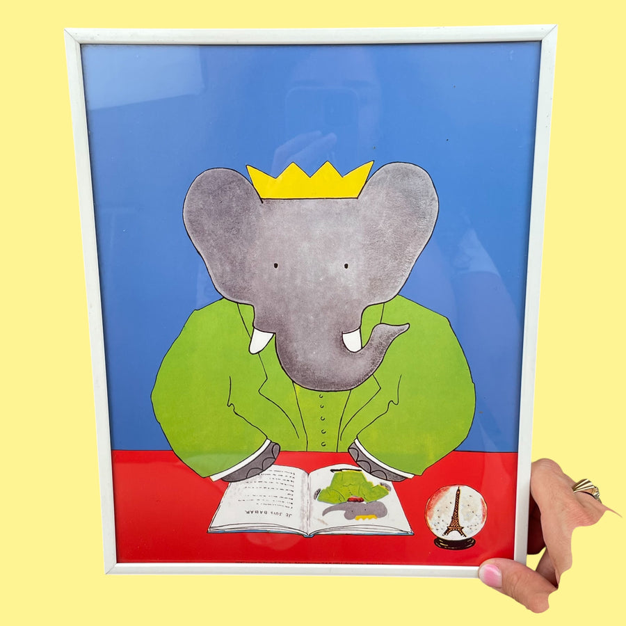 Cadre Babar vintage