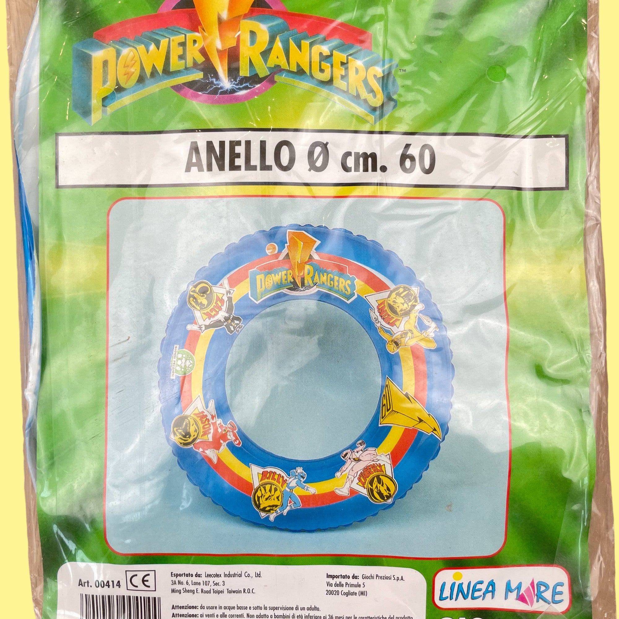 Bouée Power Rangers vintage