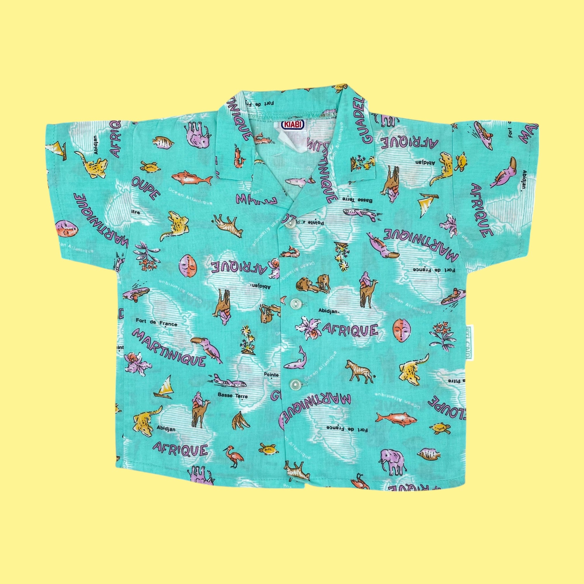 Chemise tropicale 18 mois