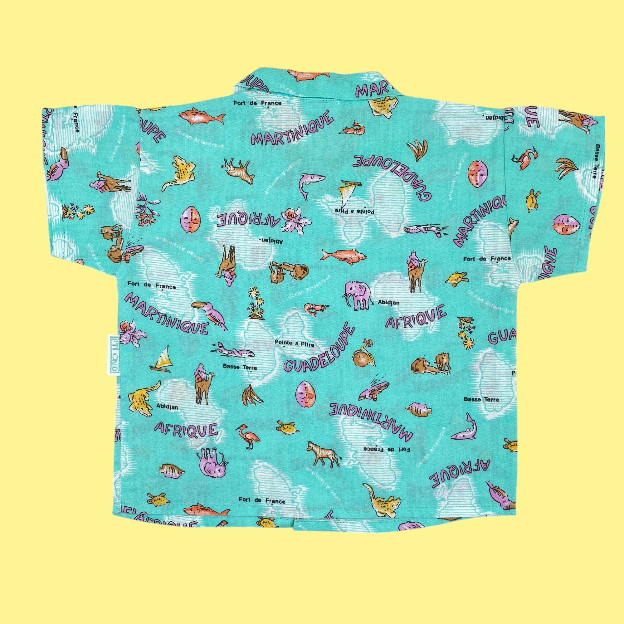Chemise tropicale 18 mois