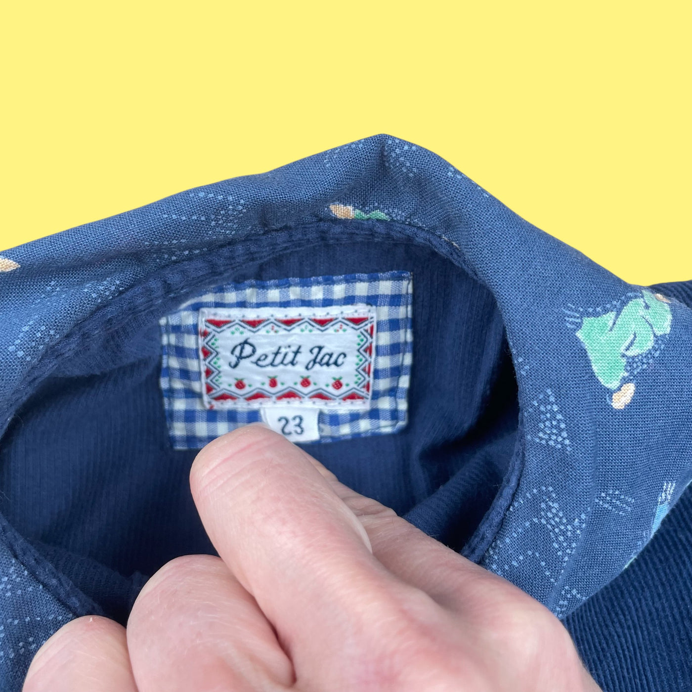 Robe vintage velours 2 ans