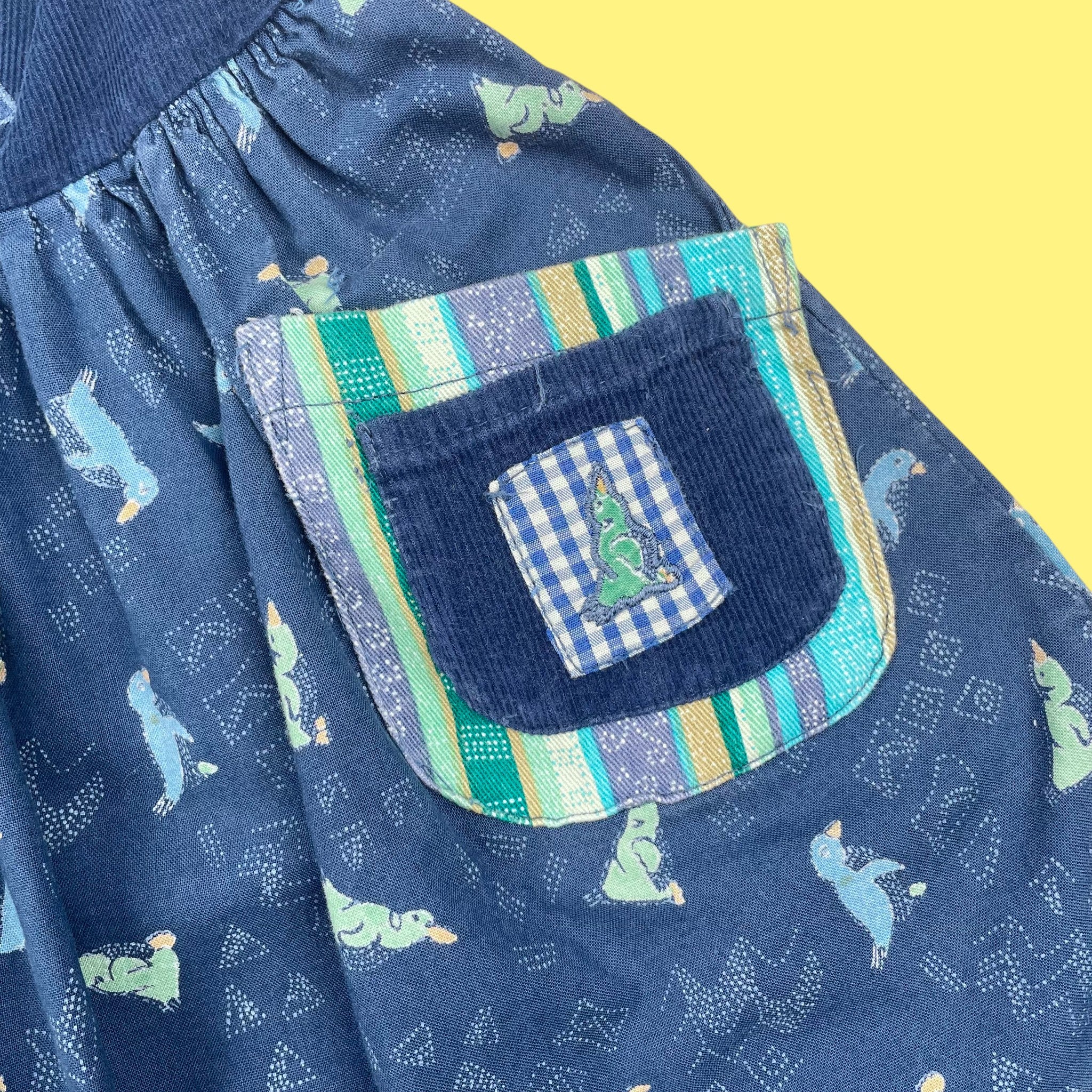 Robe vintage velours 2 ans