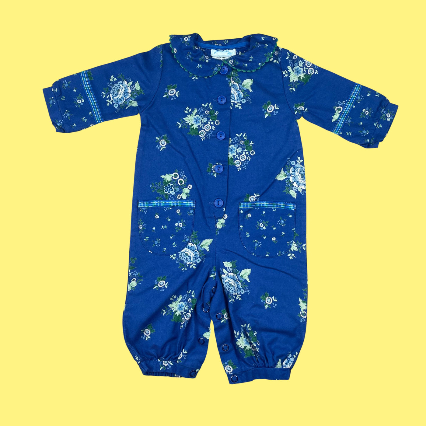 Combinaison Jacadi fleurie vintage 3-6 mois