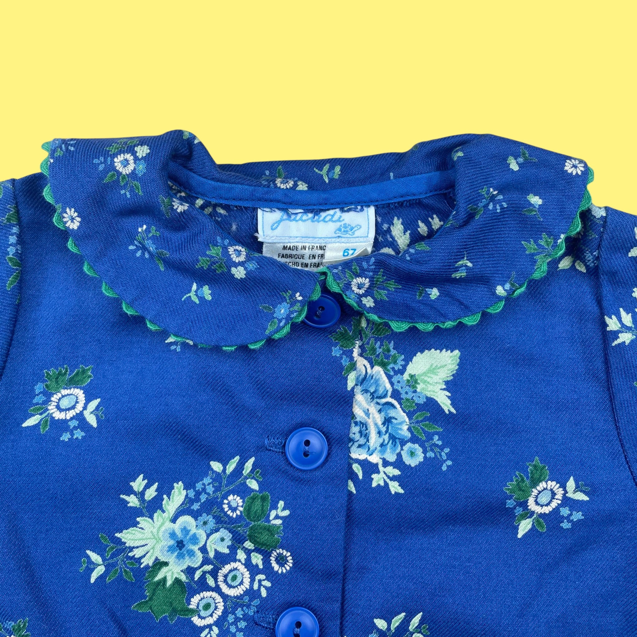 Combinaison Jacadi fleurie vintage 3-6 mois