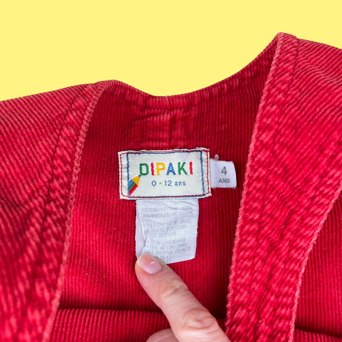 Salopette vintage 4 ans