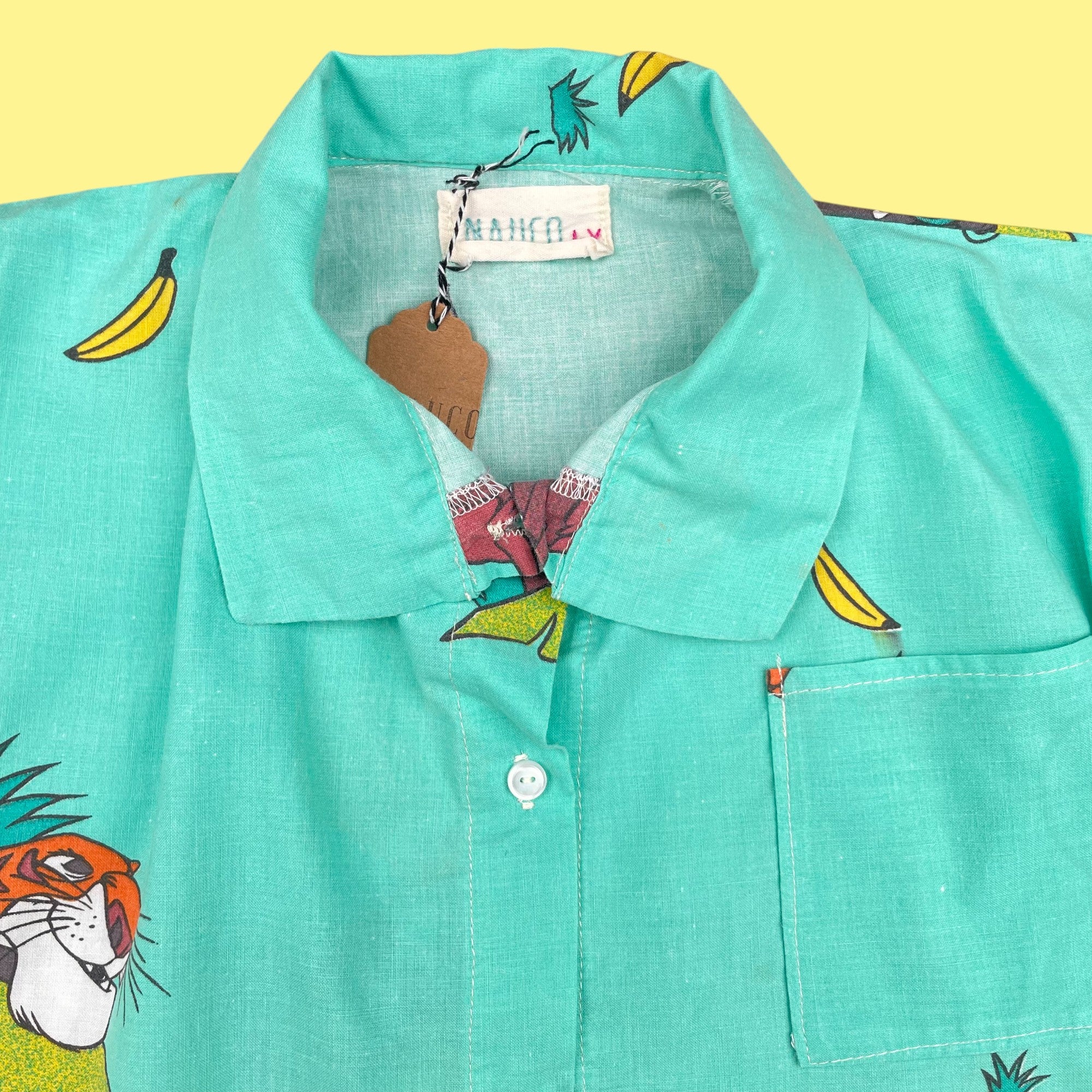 Chemise Nauco upcyclée Livre de la jungle 2-4 ans