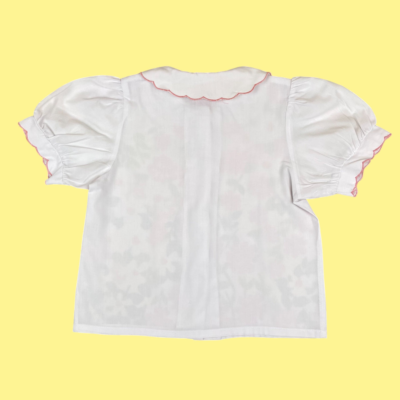 Chemisier vintage brodé 2 ans
