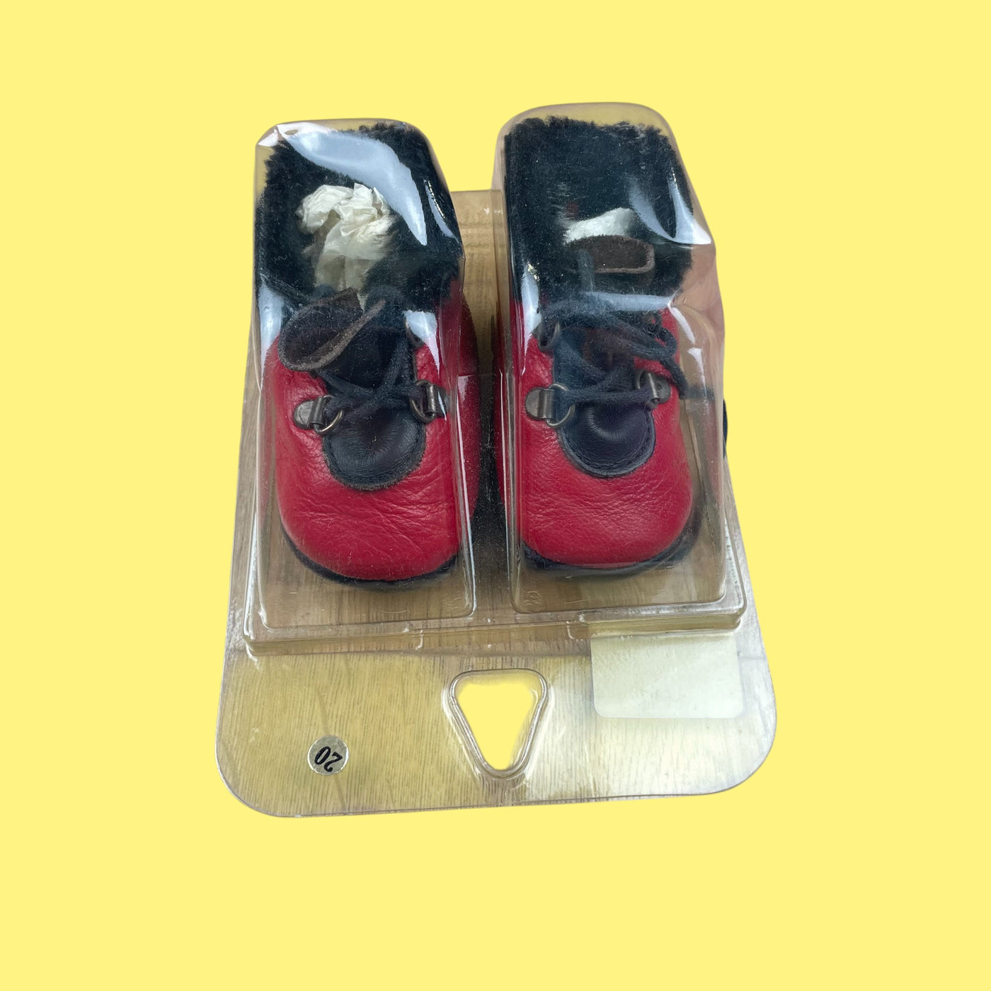 Chaussures bébé vintage cuir 20 6-12 mois