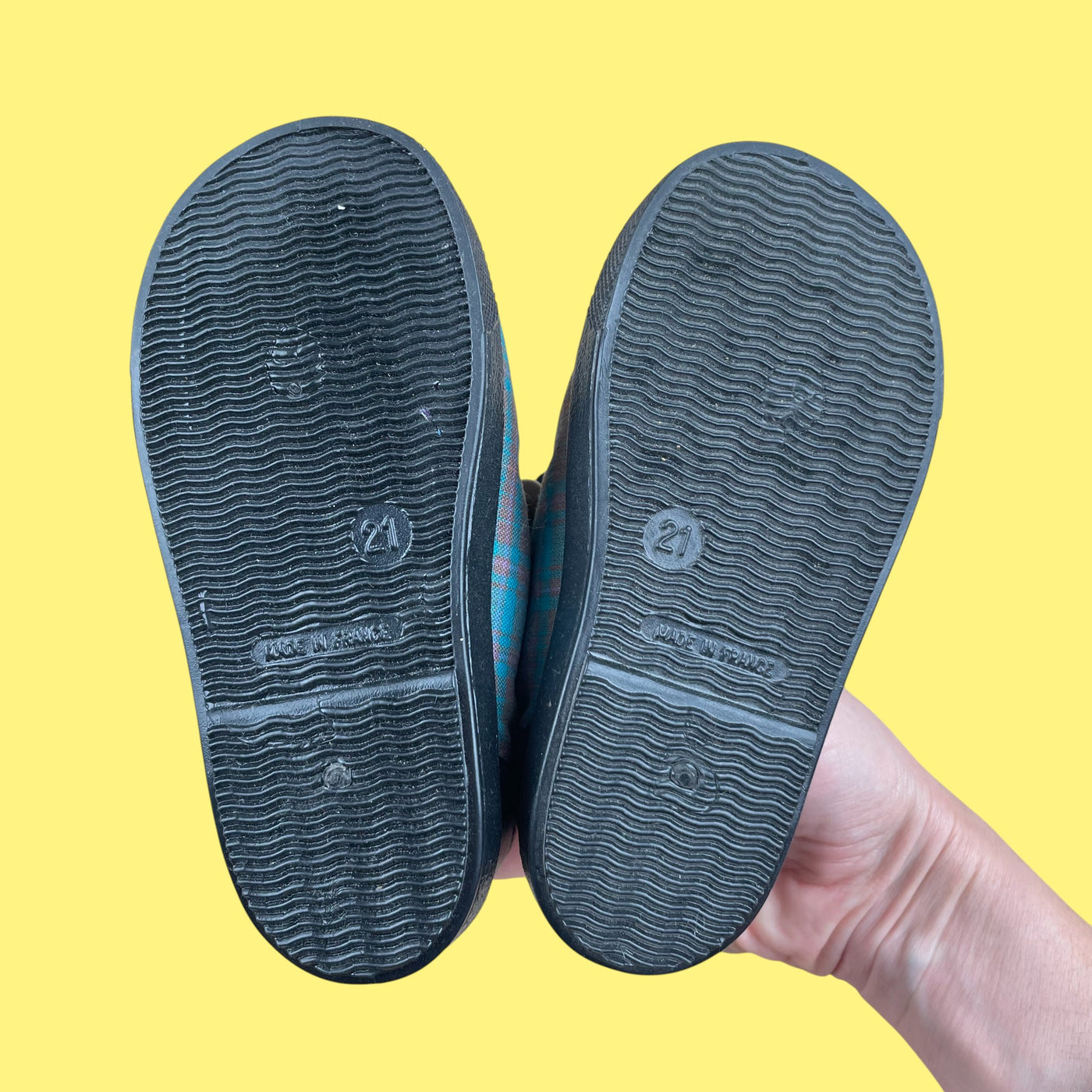 Chaussures tartan vintage 21 12-18 mois