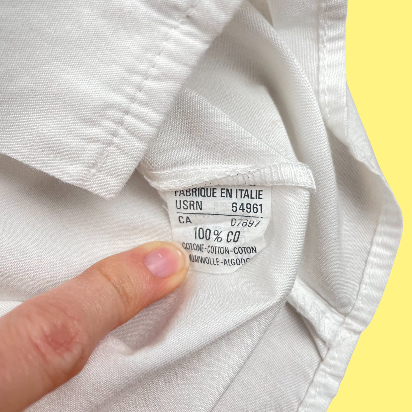 Chemisier vintage Benetton brodé 3-4 ans