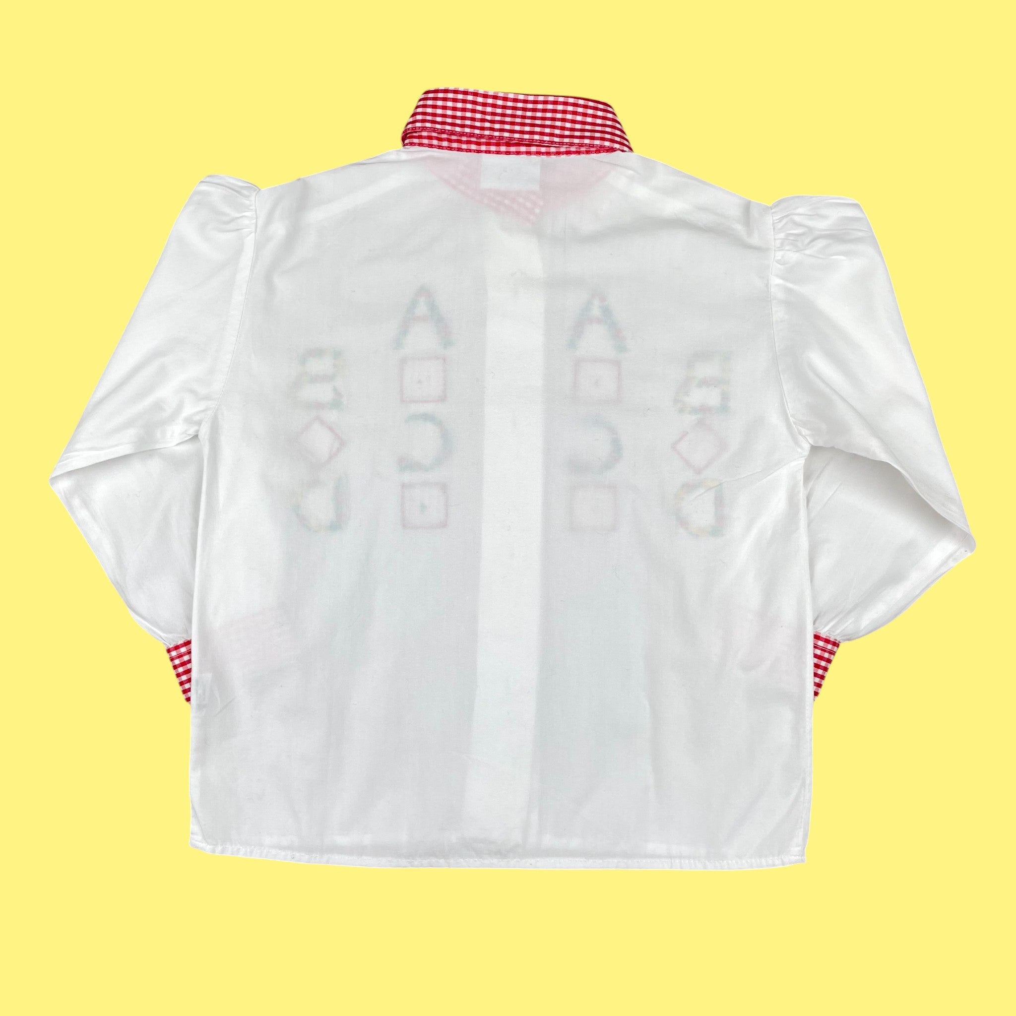 Chemisier vintage Benetton brodé 3-4 ans