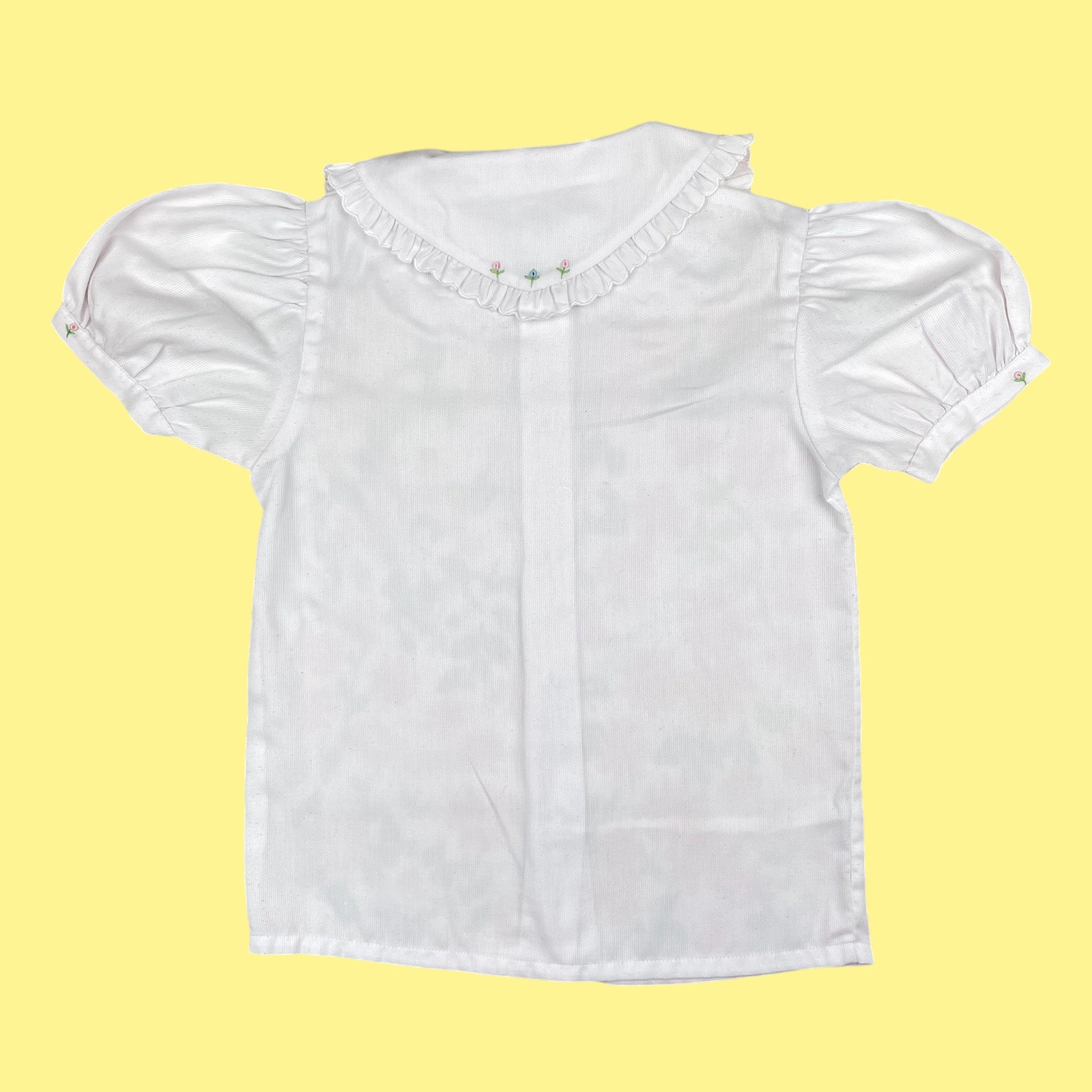 Chemisier Jacadi vintage brodé 4-5 ans