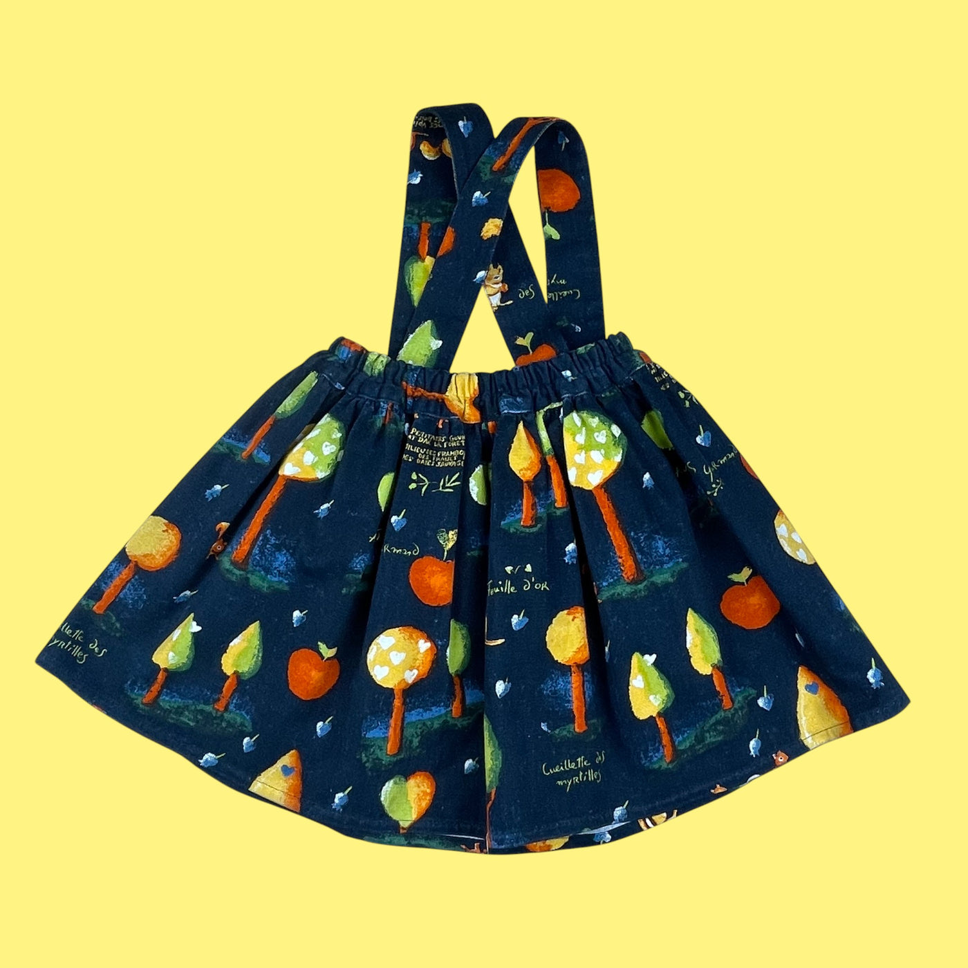 Jupe à bretelles Catimini vintage 3 ans