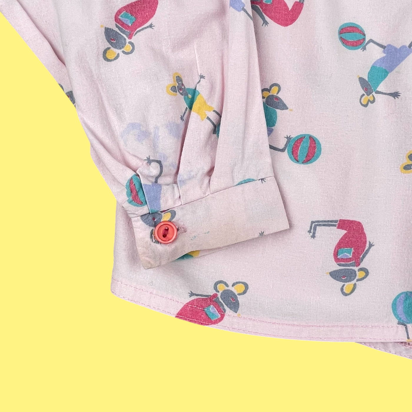 Chemisier souris vintage 5 ans