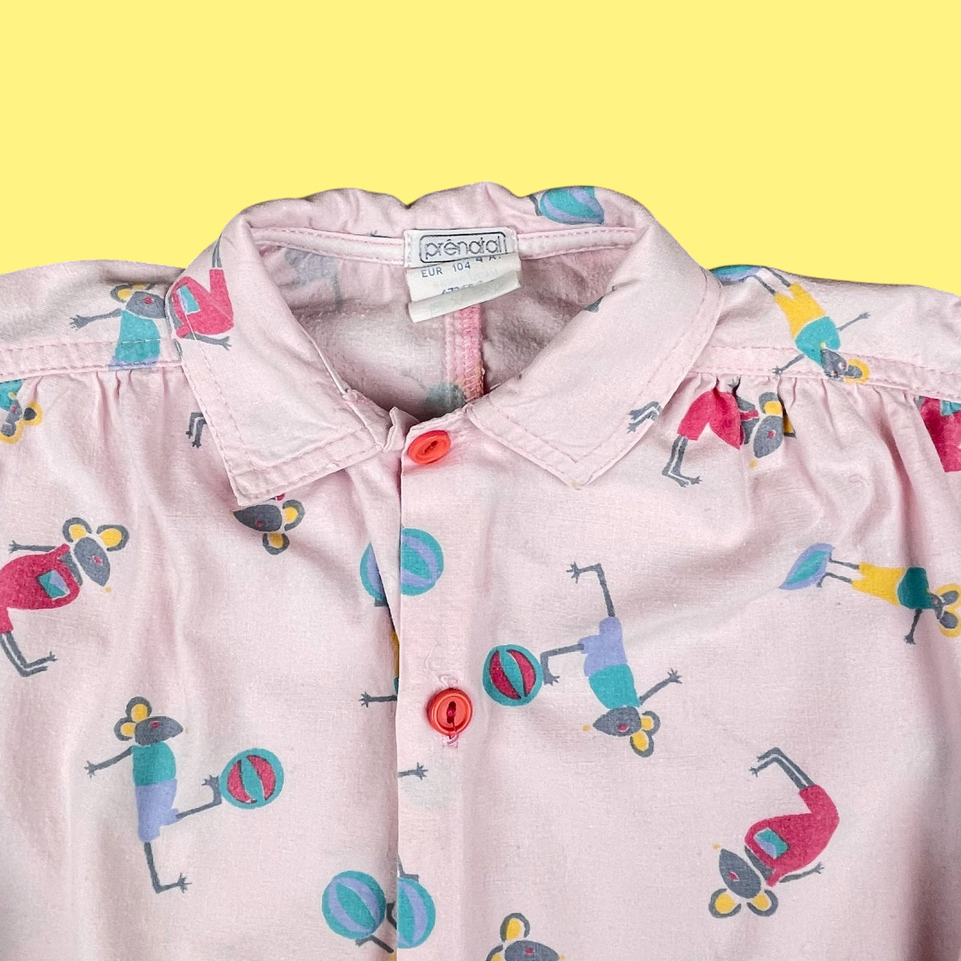 Chemisier souris vintage 5 ans