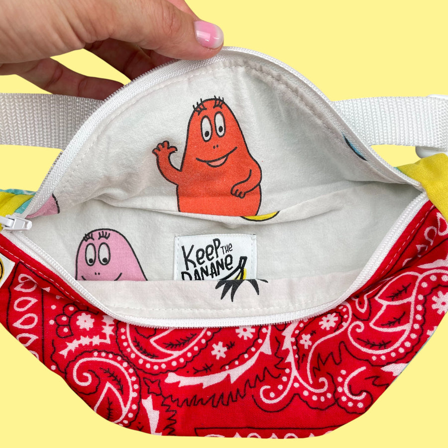 Banane Keep the banane upcyclée Barbapapa