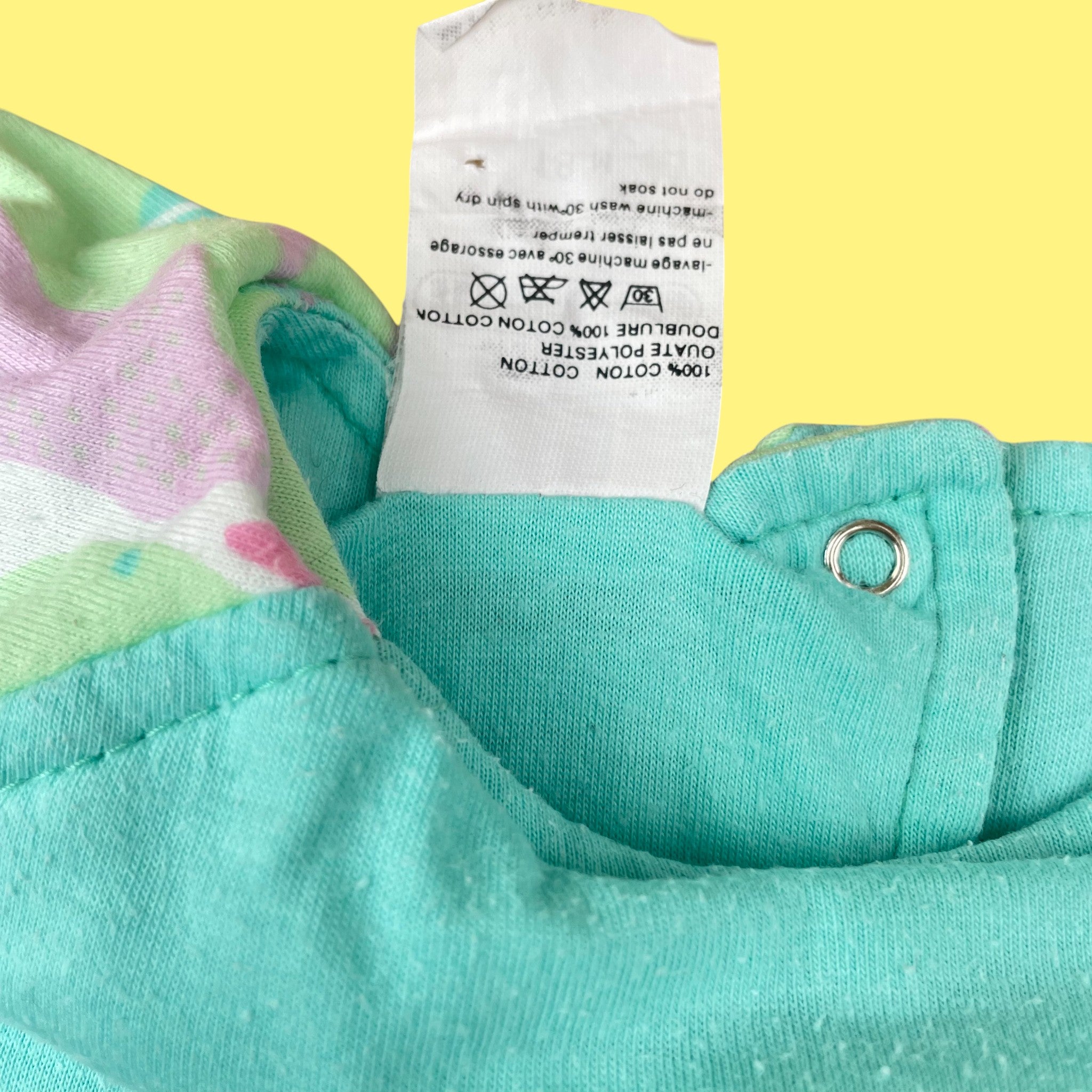 Combinaison pastel vintage 12-18 mois