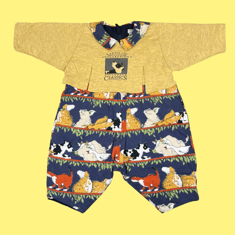 Combinaison ferme Catimini vintage 6 mois