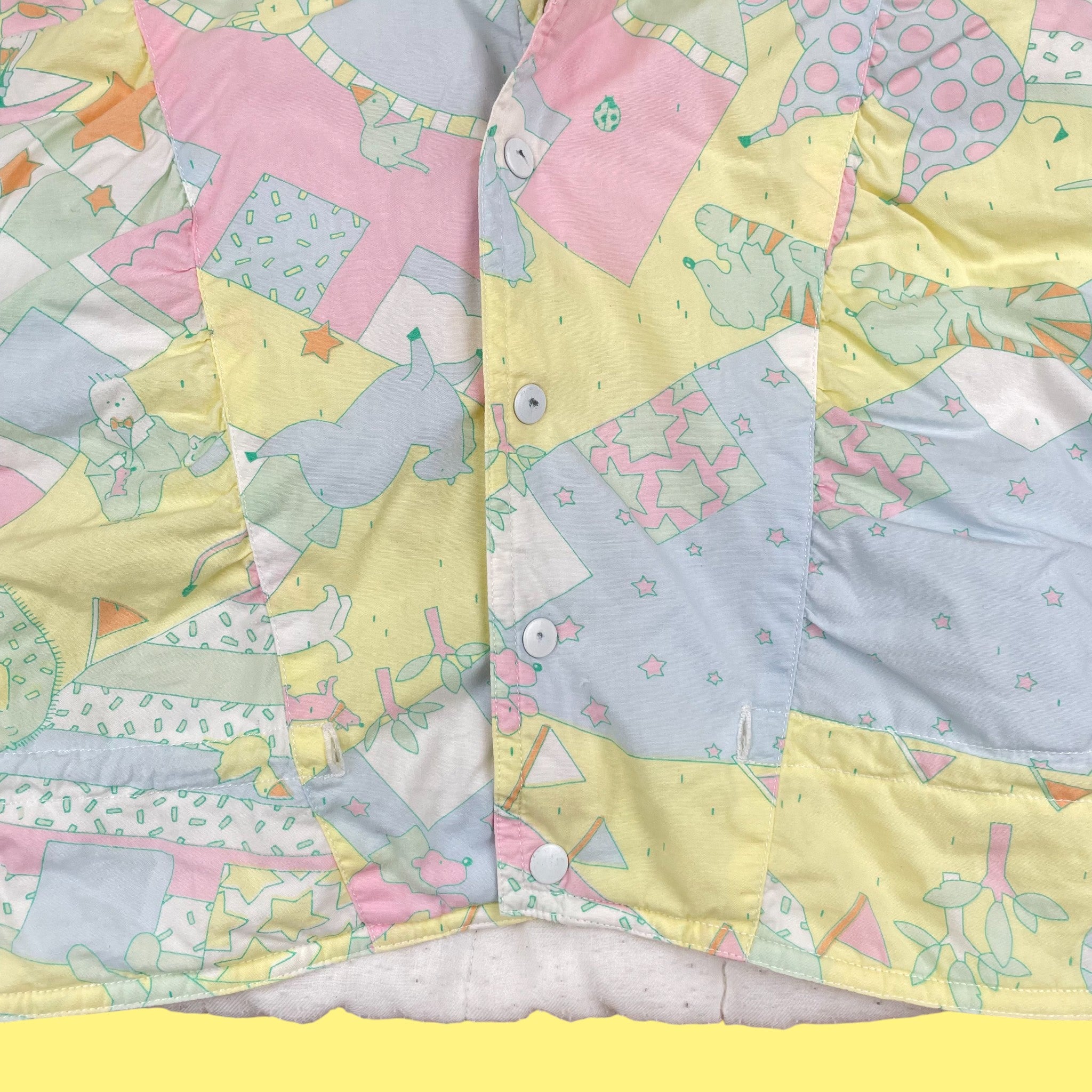 Manteau vintage pastel 12 mois