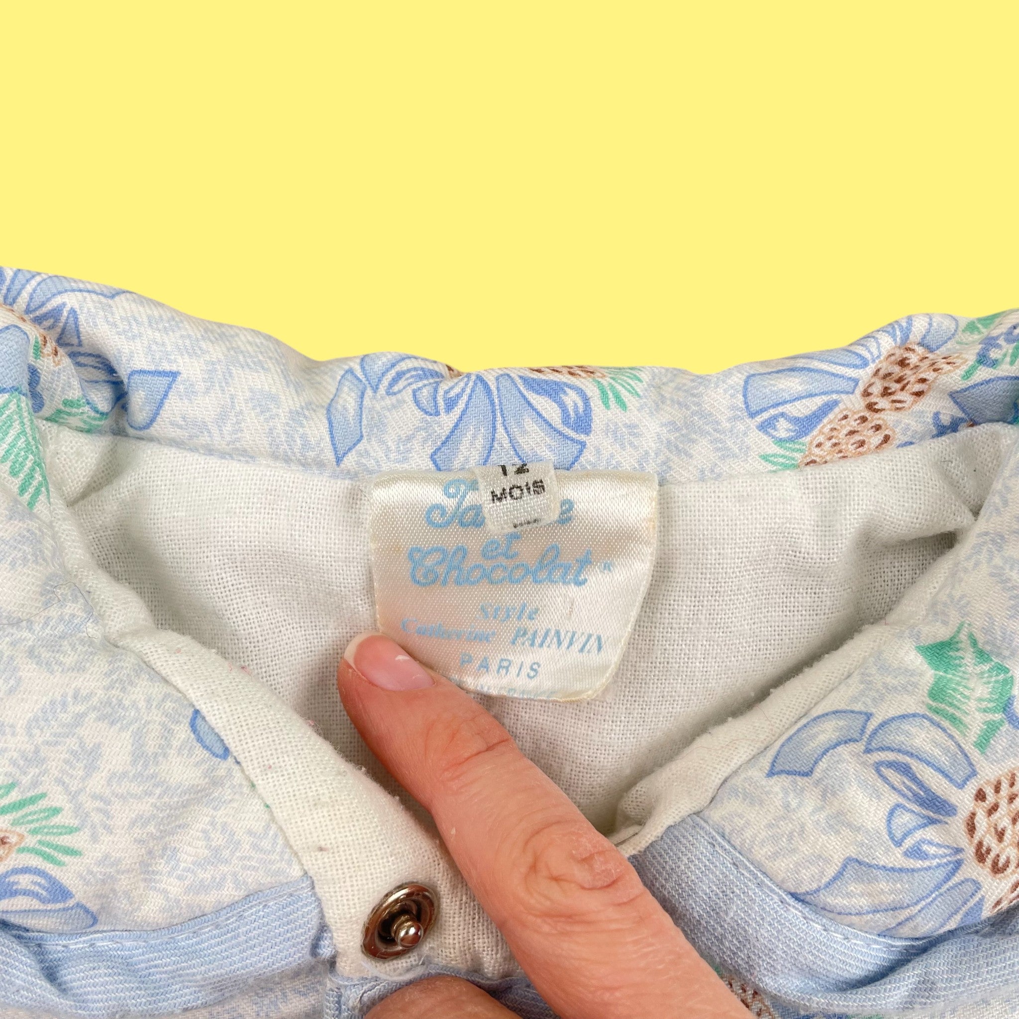 Manteau Tartine et Chocolat vintage 12 mois