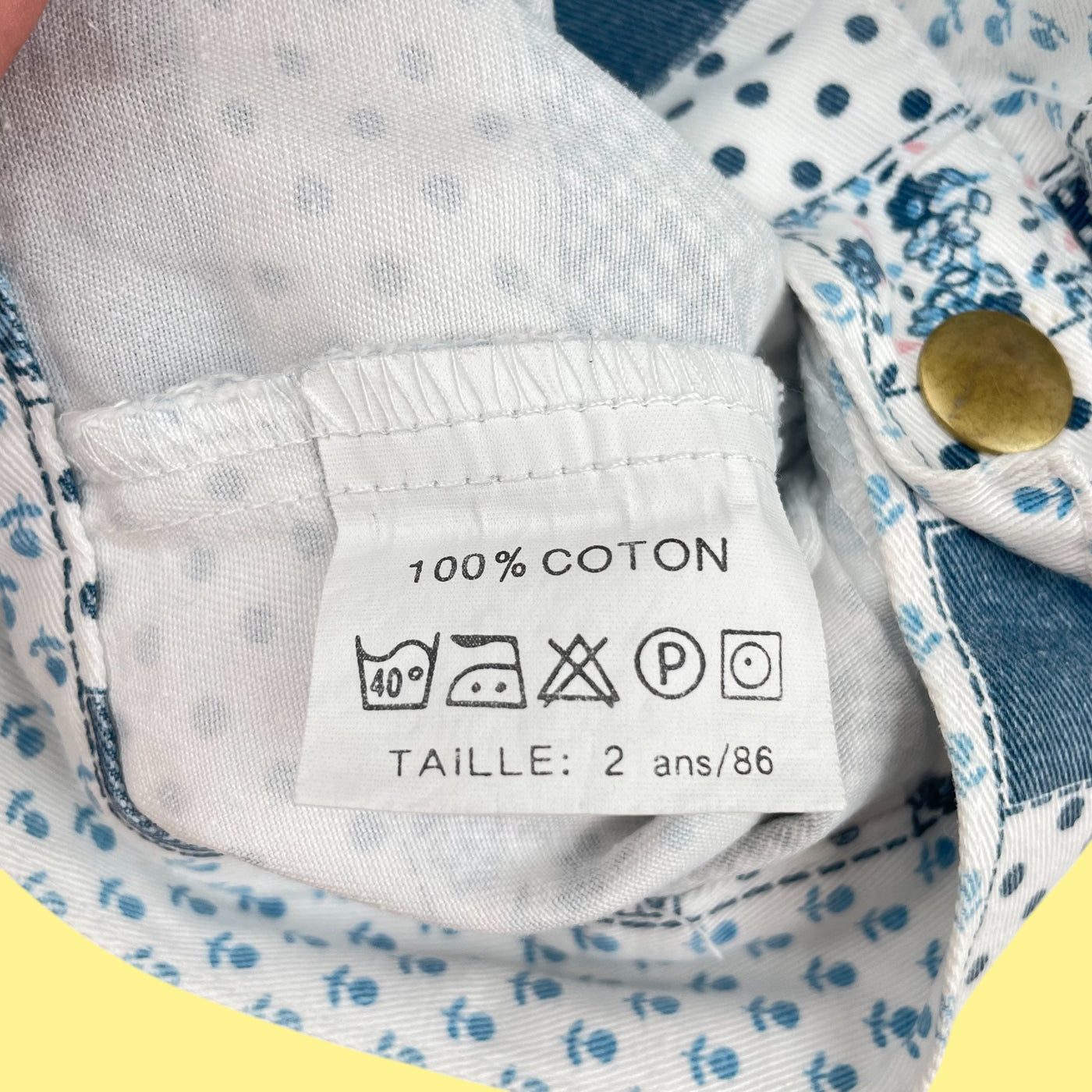 Veste patchwork 2 ans