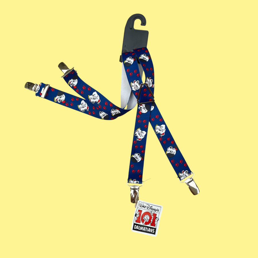 Bretelles Dalmatiens neuves vintage 12 mois à 3 ans