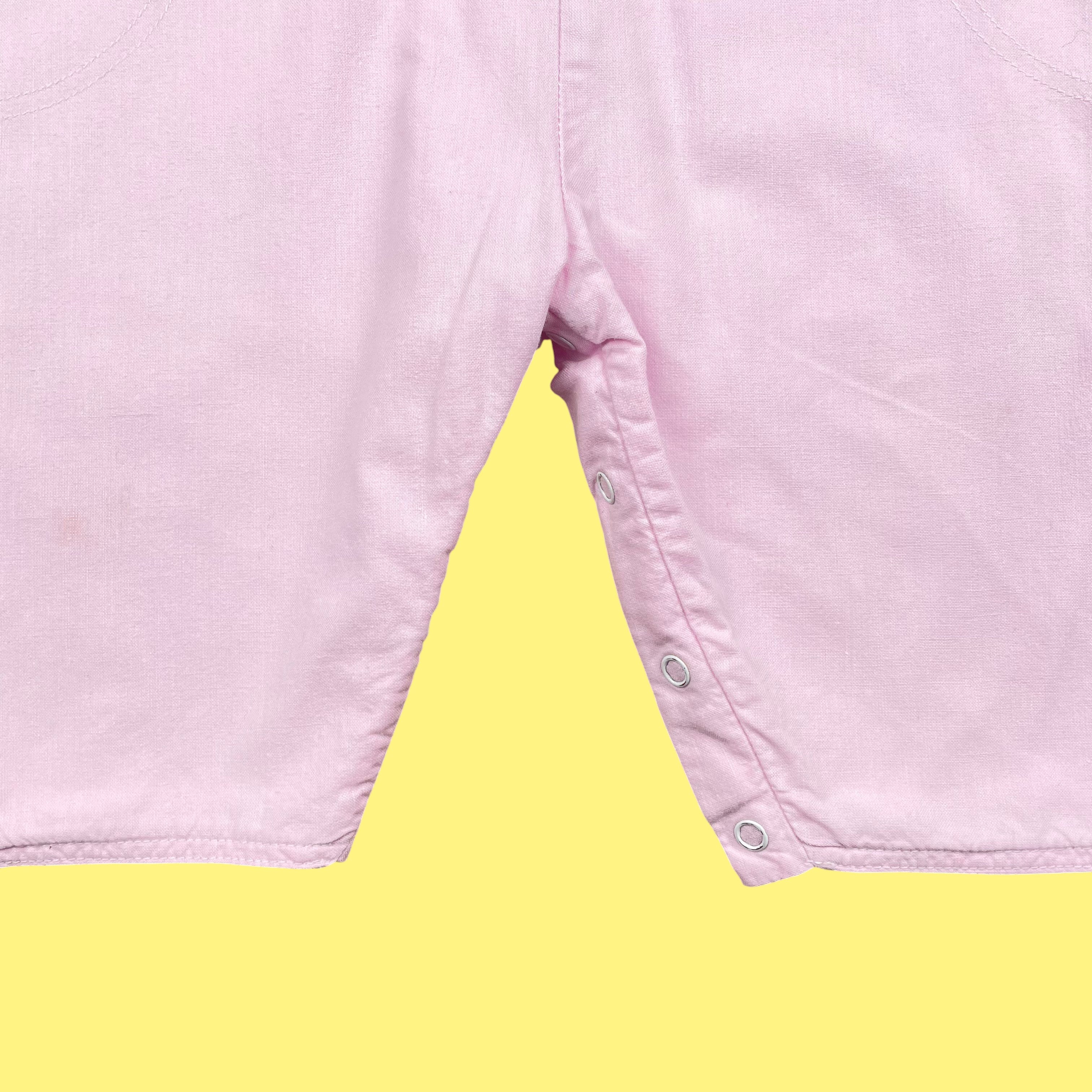 Combinaison rose bonbon vintage 6 mois