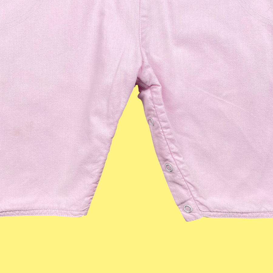 Combinaison rose bonbon vintage 6 mois