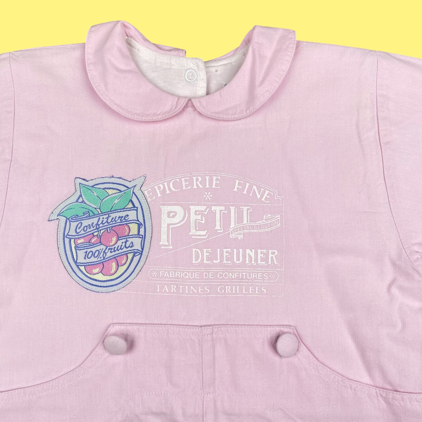 Combinaison rose bonbon vintage 6 mois