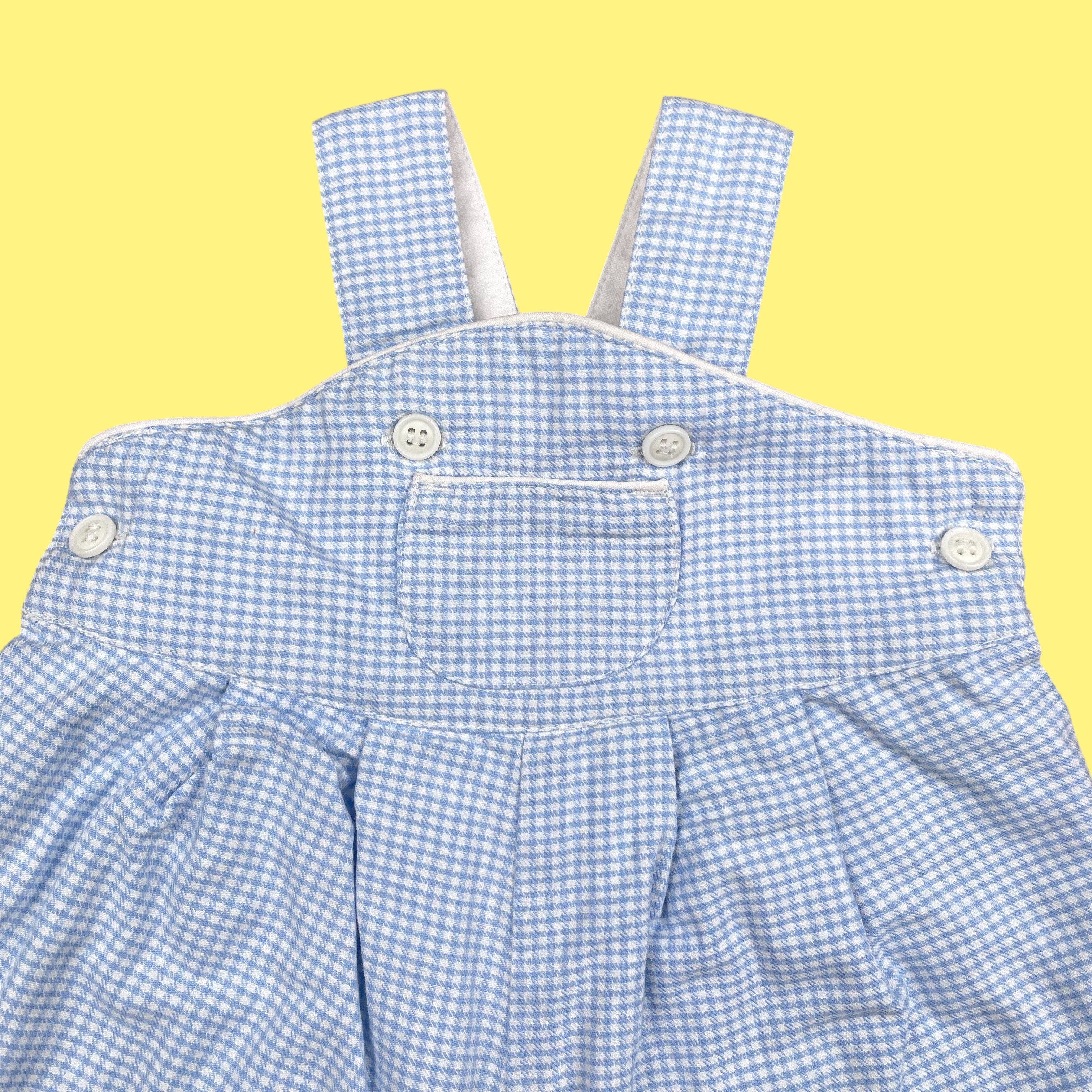 Salopette Jacadi vichy 1 mois