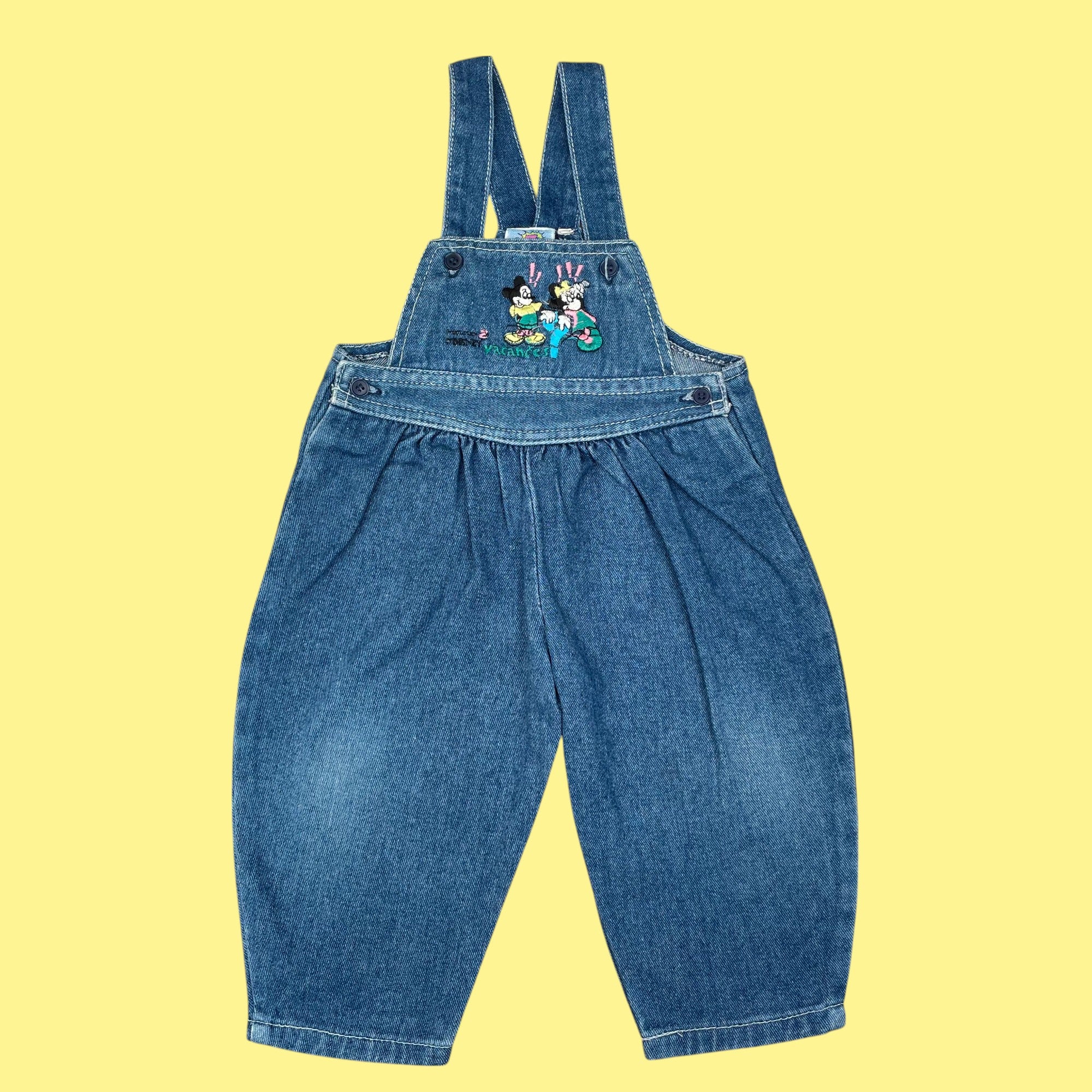 Salopette Mickey vintage 12 mois