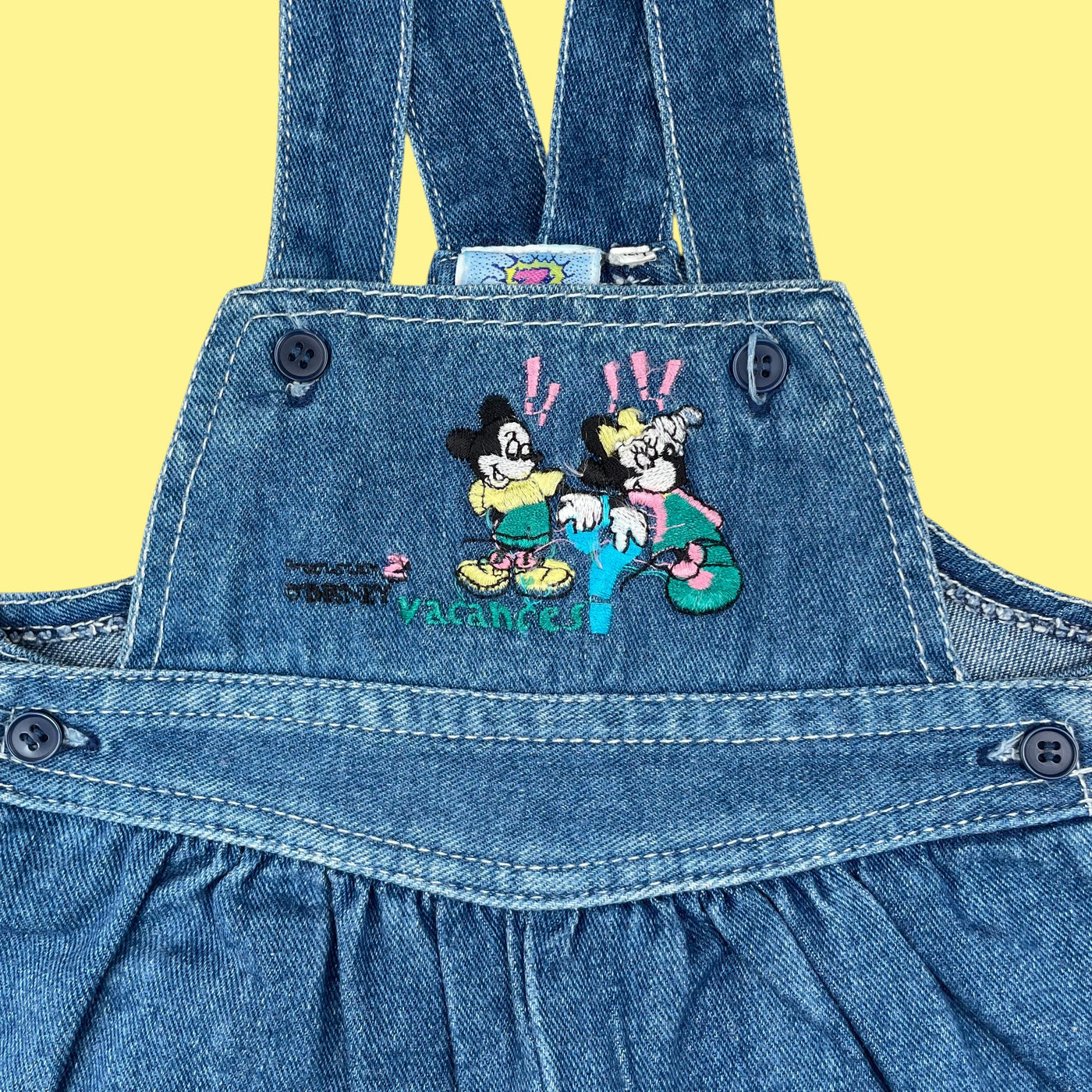 Salopette Mickey vintage 12 mois