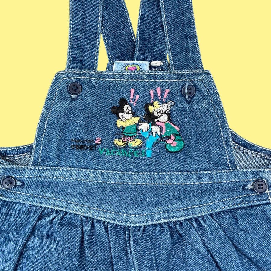 Salopette Mickey vintage 12 mois