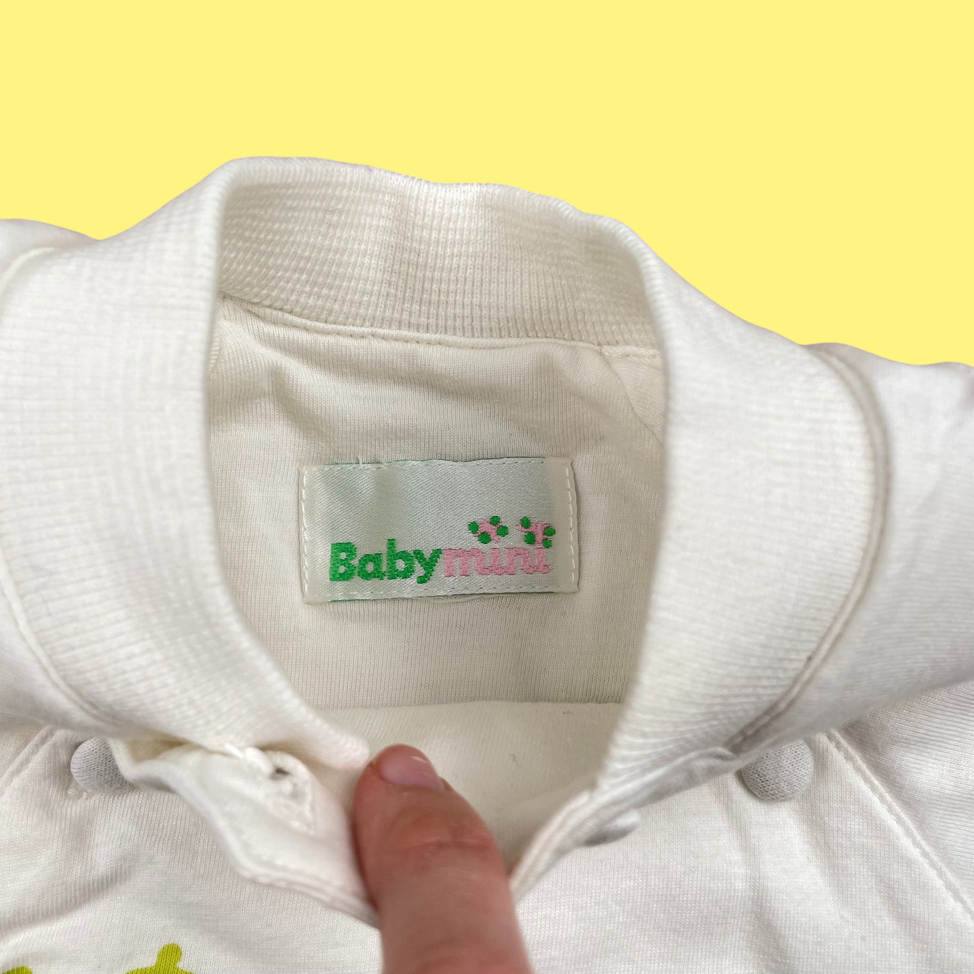 Sweat radis et blaireau vintage 12 mois