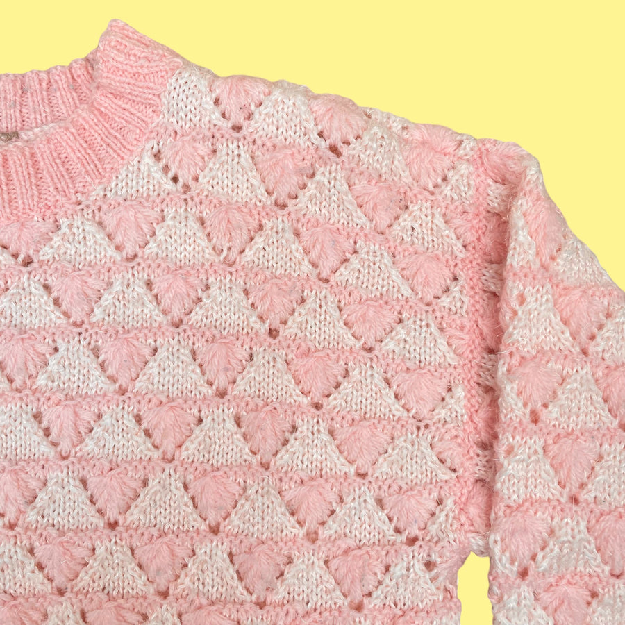 Pull fait main 2-3 ans