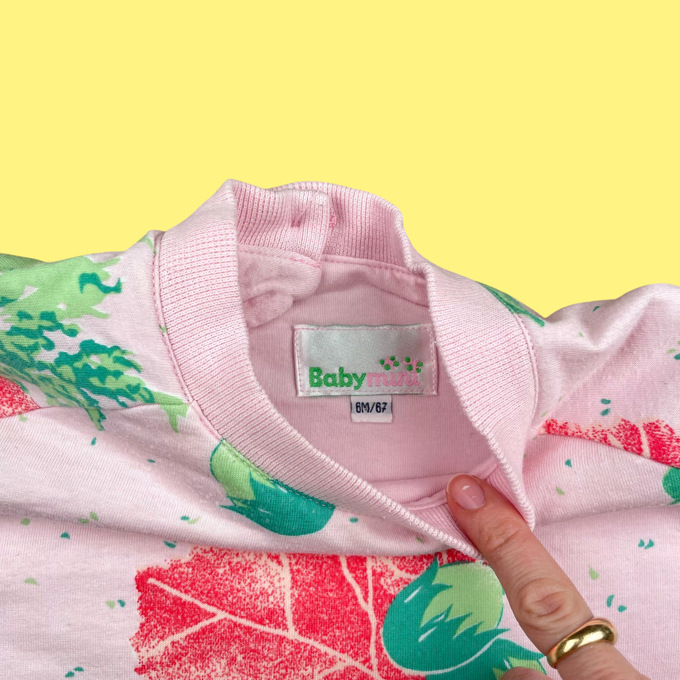 Sweat radis vintage 6 mois