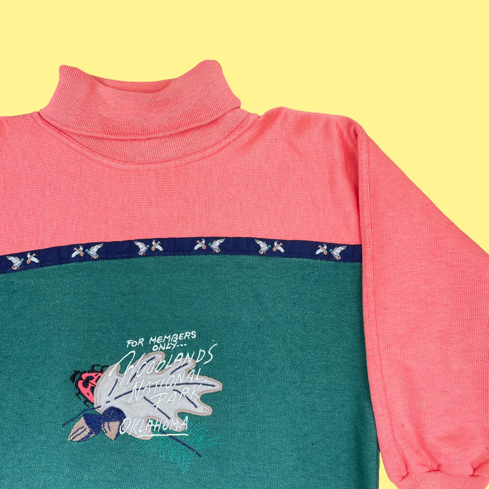 Sweat bicolore vintage 6 ans