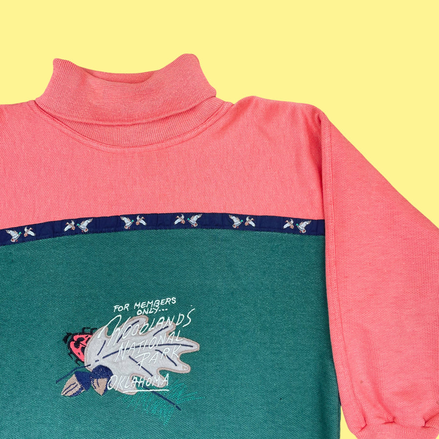 Sweat bicolore vintage 6 ans