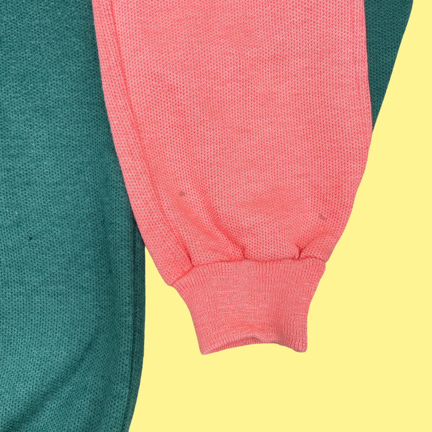 Sweat bicolore vintage 6 ans