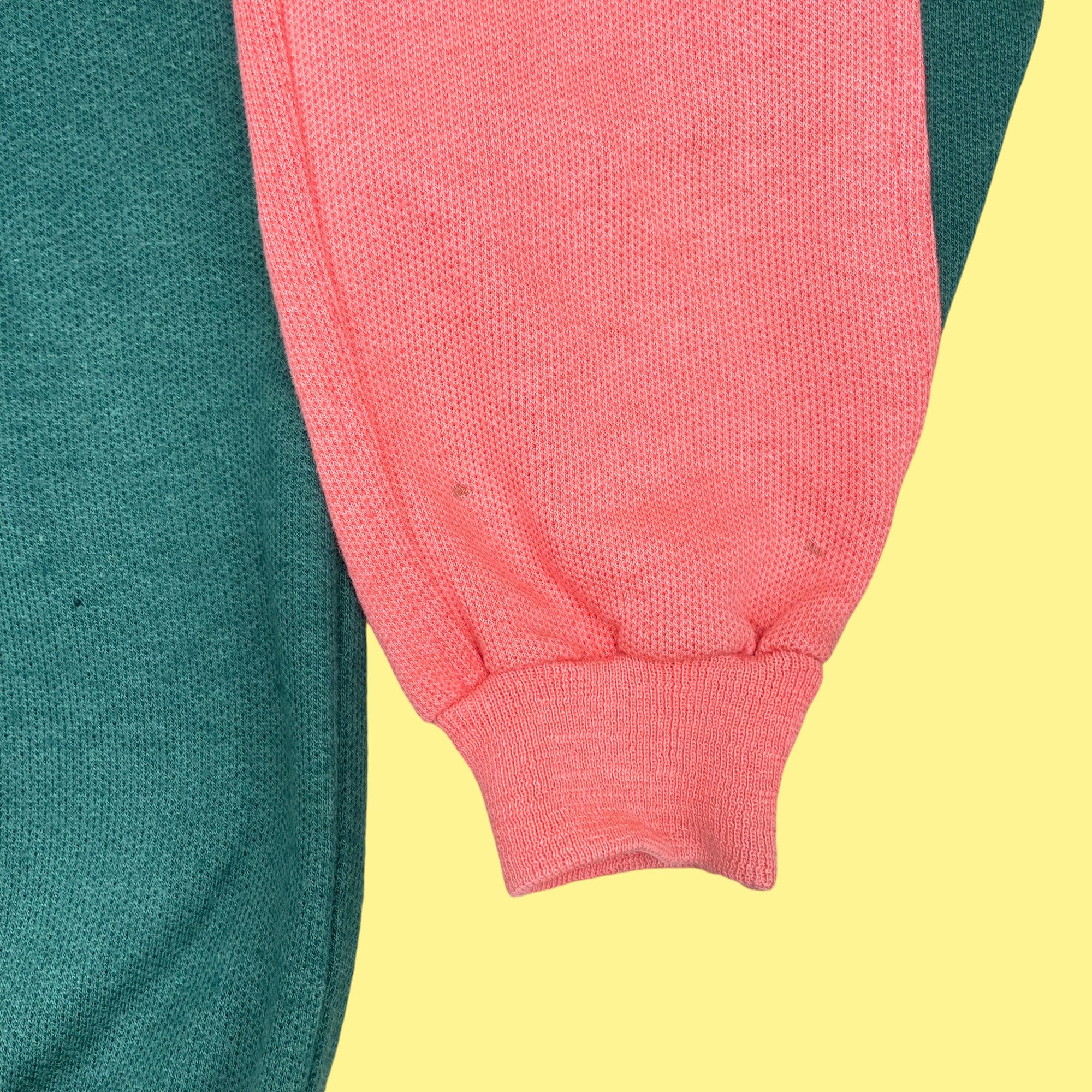 Sweat bicolore vintage 6 ans