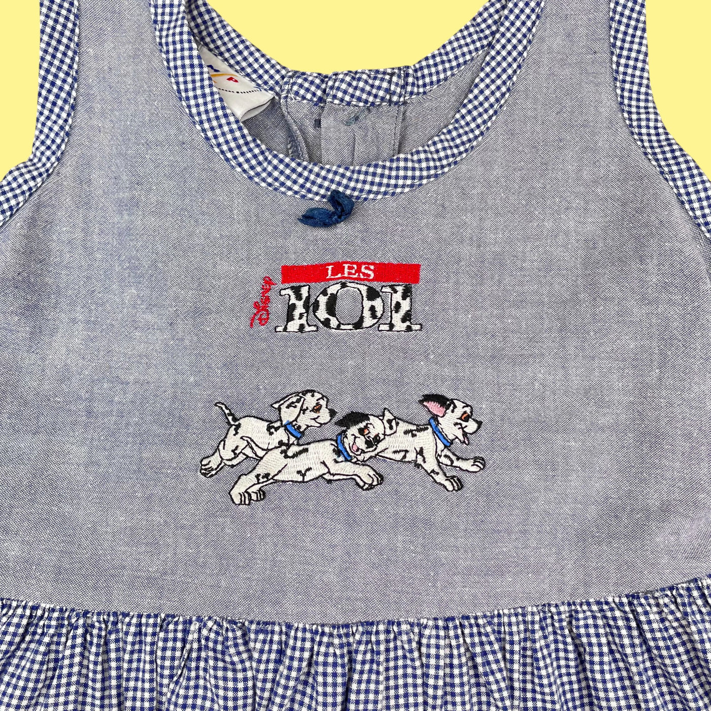 Robe dalmatiens vintage 5 ans