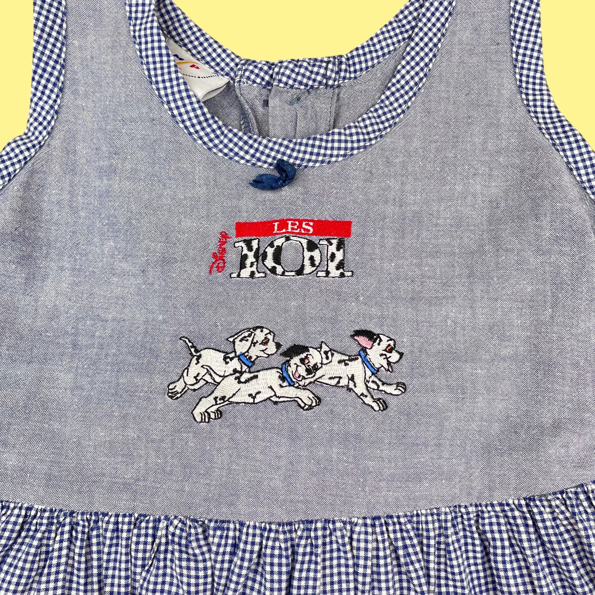 Robe dalmatiens vintage 5 ans