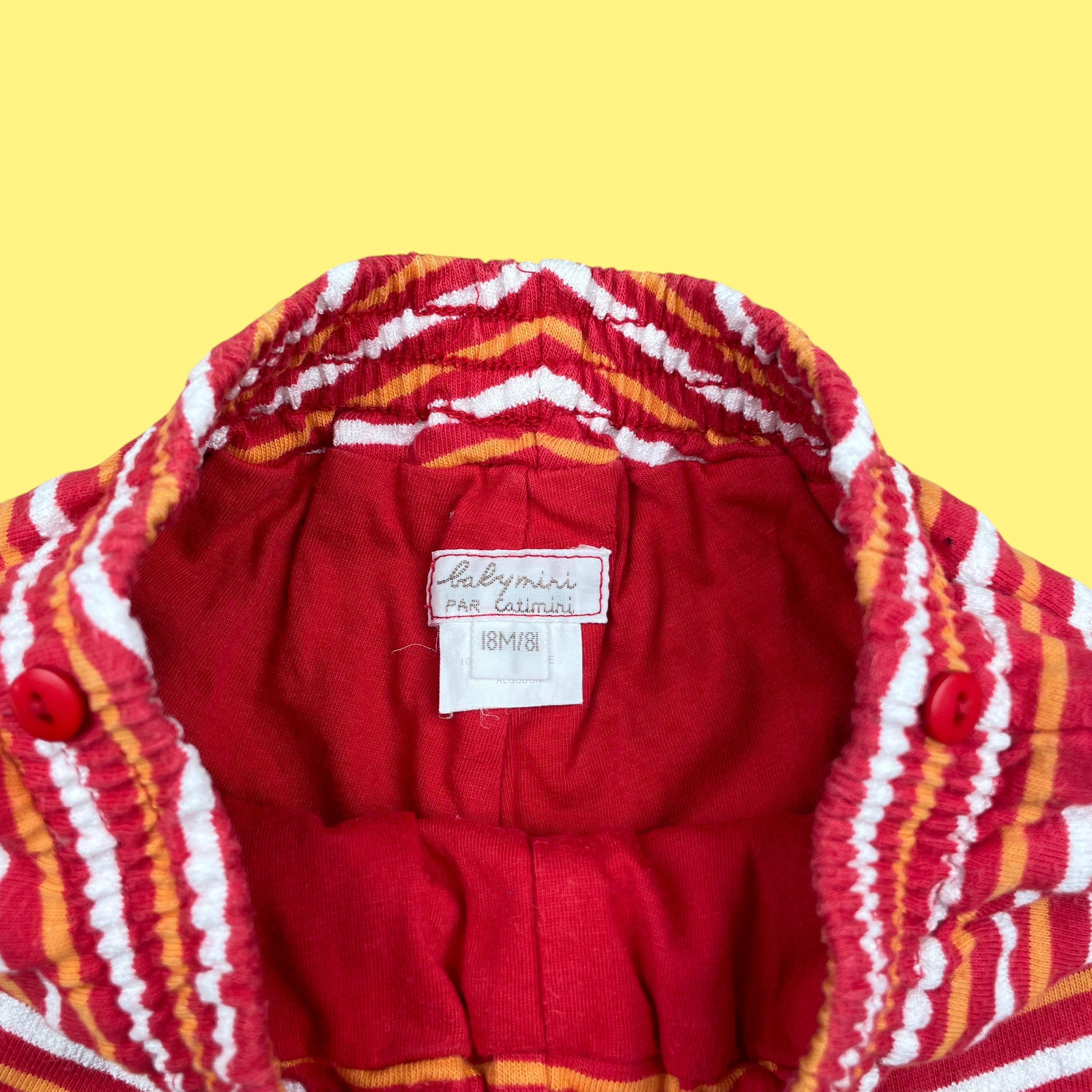 Ensemble lapin vintage Catimini 18 mois