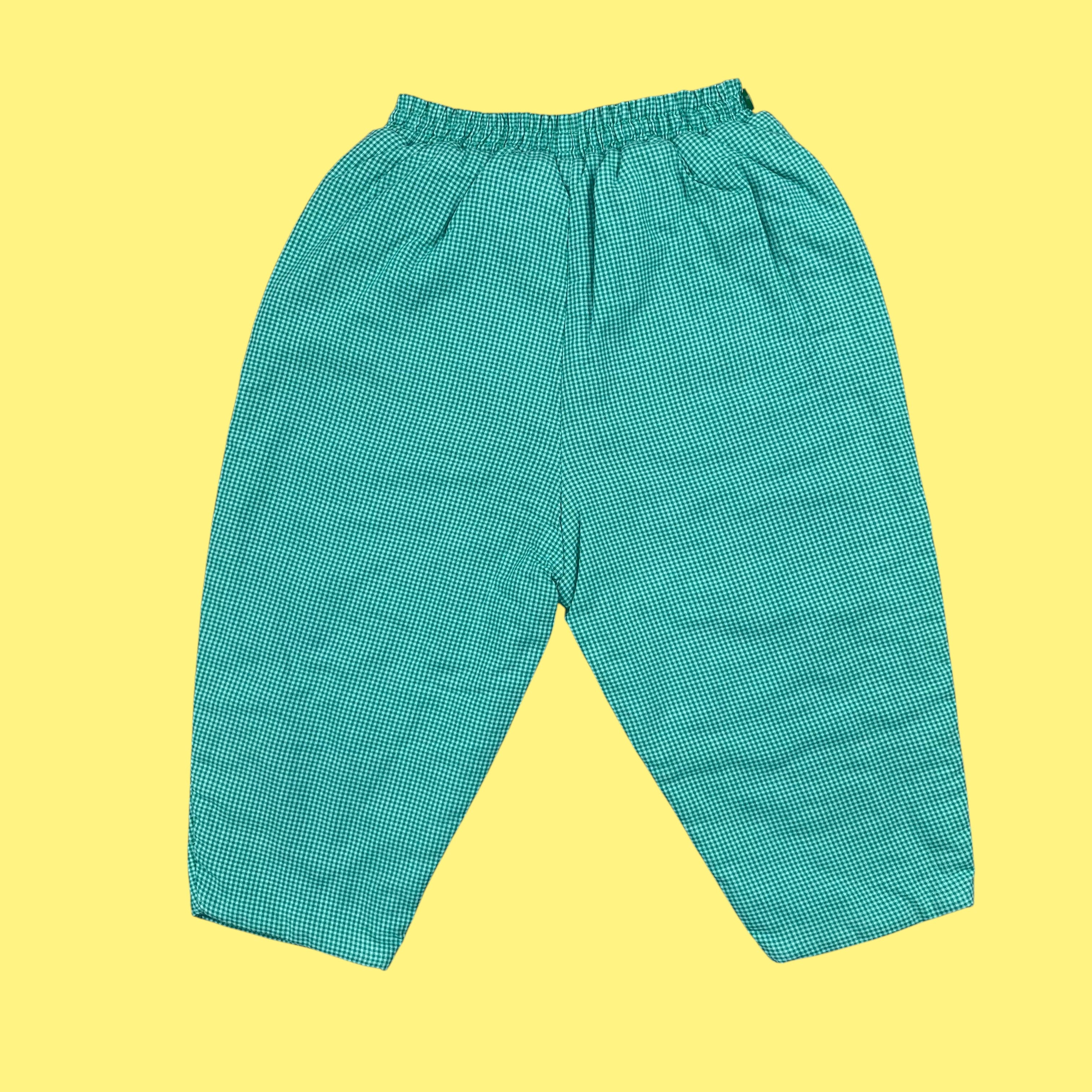 Pantalon vichy vintage 12 mois