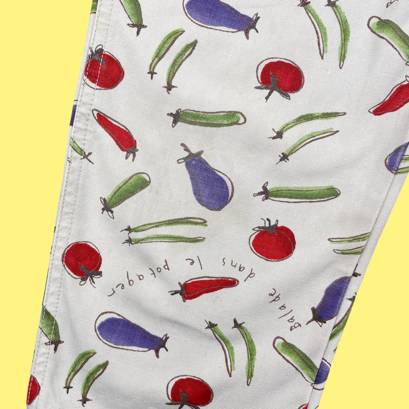 Salopette légumes vintage 6 ans