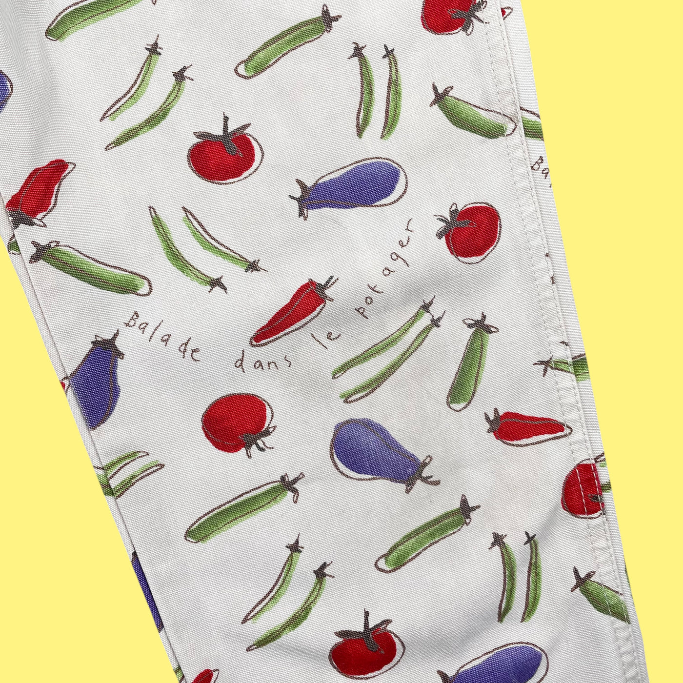 Salopette légumes vintage 6 ans