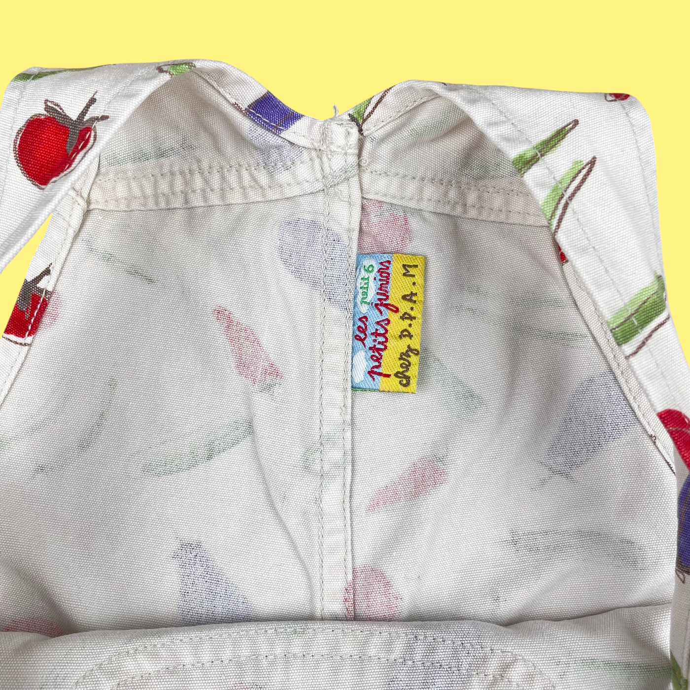 Salopette légumes vintage 6 ans